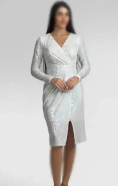 لباس مجلسی پولکی|لباس|مراغه, |دیوار