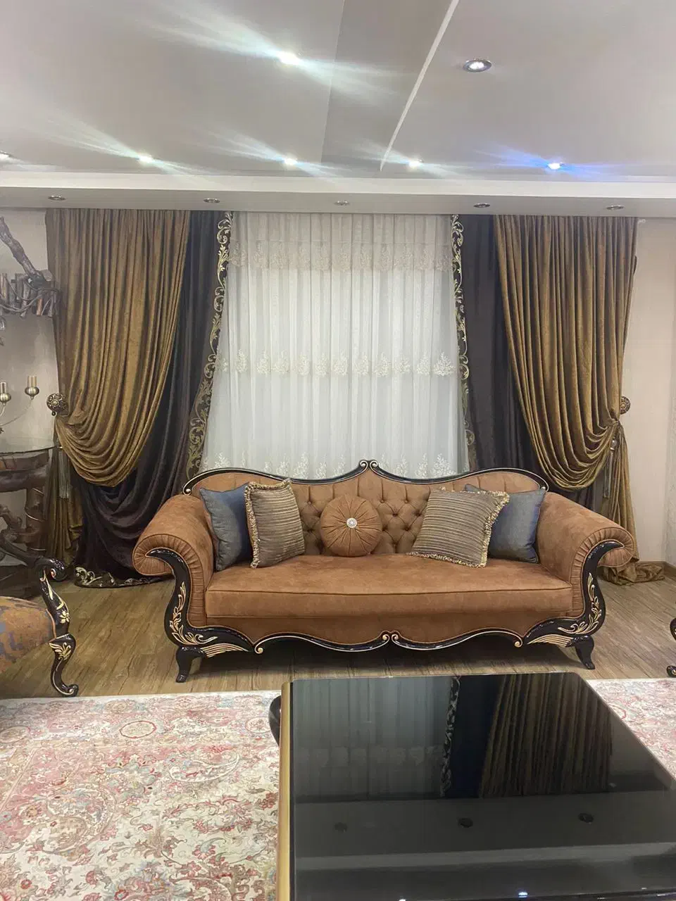 پرده|پرده، رانر، رومیزی|اصفهان, اشکاوند|دیوار