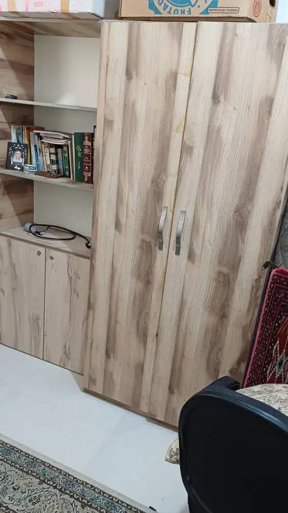 تخت کمد و میز تحریر|تخت و سرویس خواب|رودهن, |دیوار