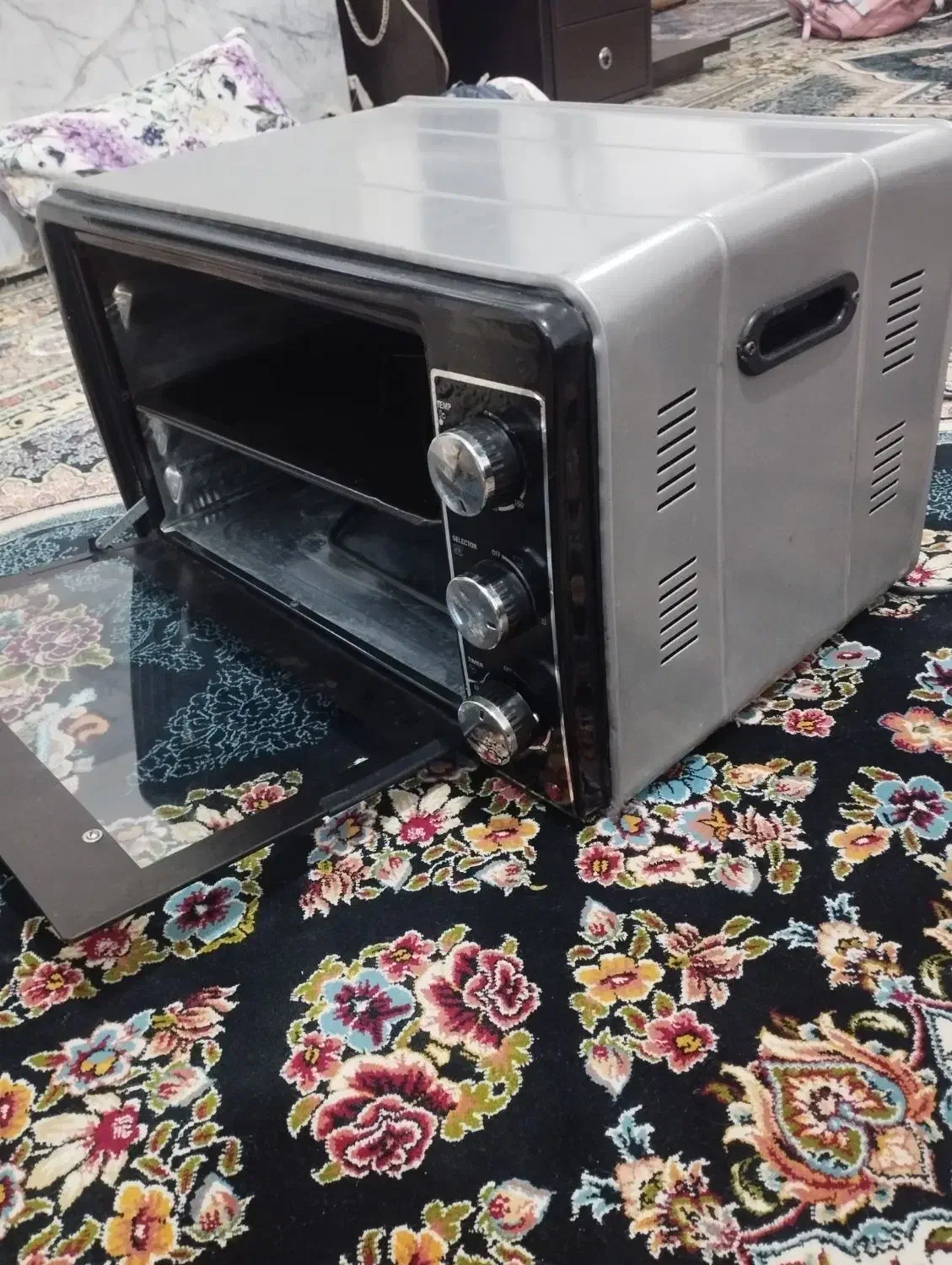 توستر سایز۴۵ کاملاسالم و نو|اجاق گاز و لوازم برقی پختوپز|مینودشت, |دیوار