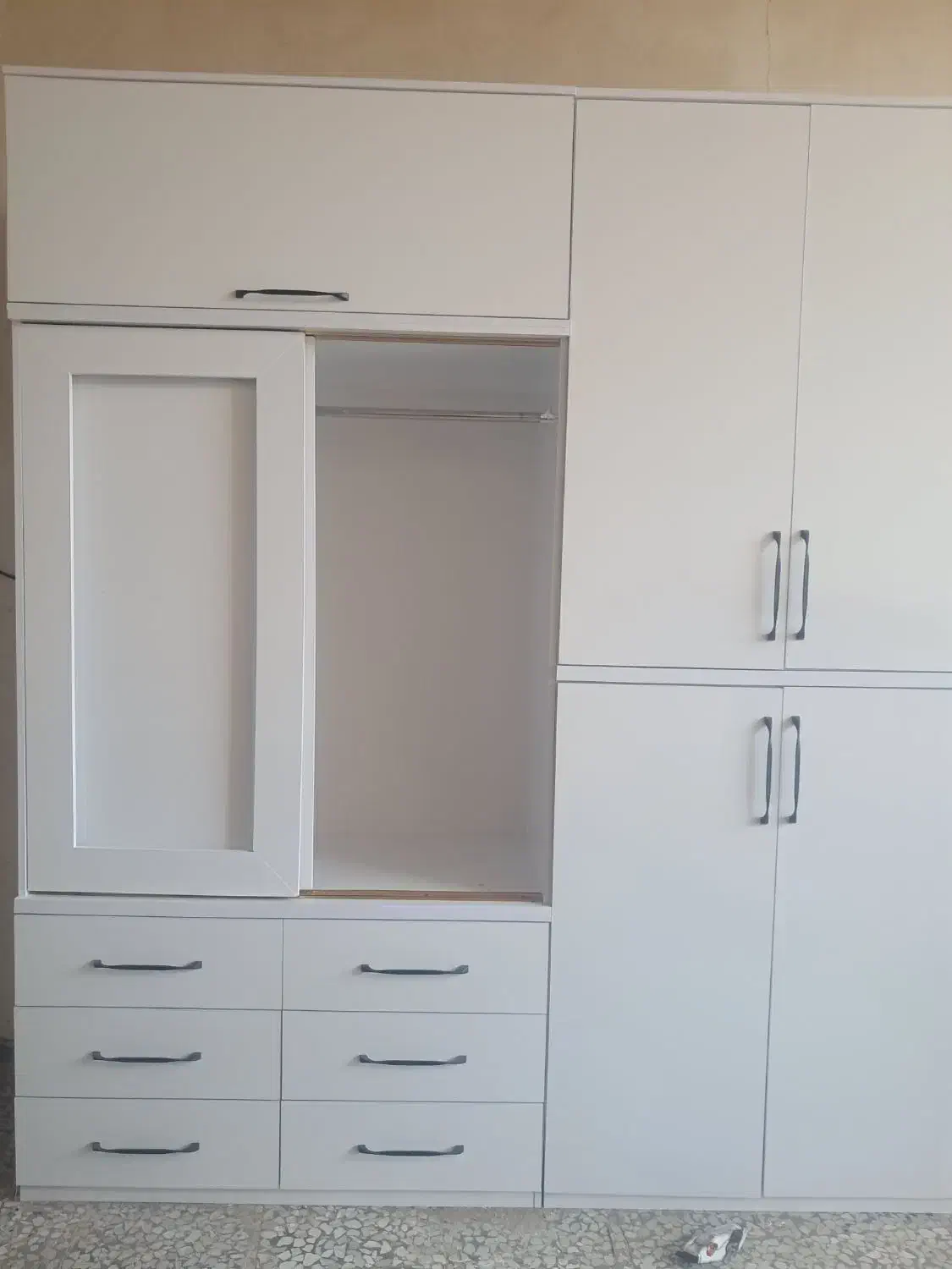 باسلام فروش انواع کمد دیواری ب قیمت تولیدی|جاکفشی، کمد، دراور|ساری, |دیوار