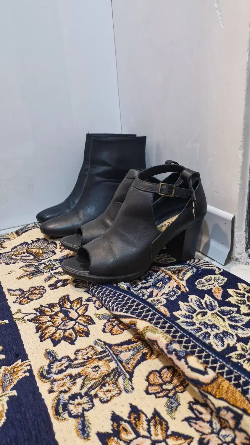 بوت کفش چرم نو مارک دار نو میباشد سایز ۳۸|کیف، کفش، کمربند|صفادشت, |دیوار