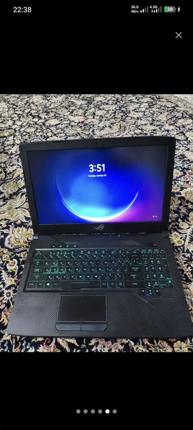 ASUS ROG GL503V Scar Edition|رایانه همراه|تهران, ابوذر|دیوار