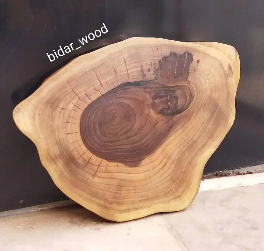 عسلی چوب و رزین  گردو|مبلمان خانگی و میز عسلی|نظرآباد, نظرآباد|دیوار