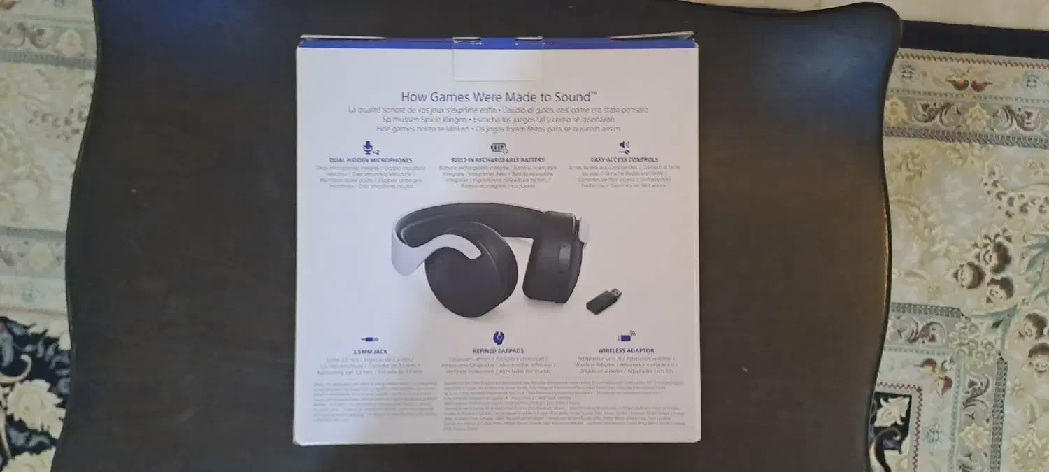 هدفون سونی اصل PULSE 3D|کنسول، بازی ویدئویی و آنلاین|اصفهان, لیمجیر|دیوار