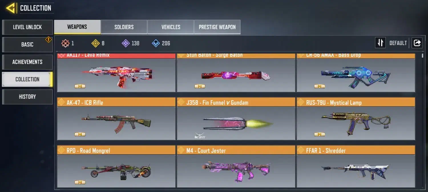 اکانت کالاف لول 400 چنج خور|کنسول، بازی ویدئویی و آنلاین|مشهد, کوی المهدی|دیوار