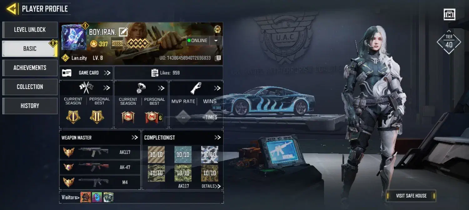 اکانت کالاف|کنسول، بازی ویدئویی و آنلاین|لنگرود, |دیوار