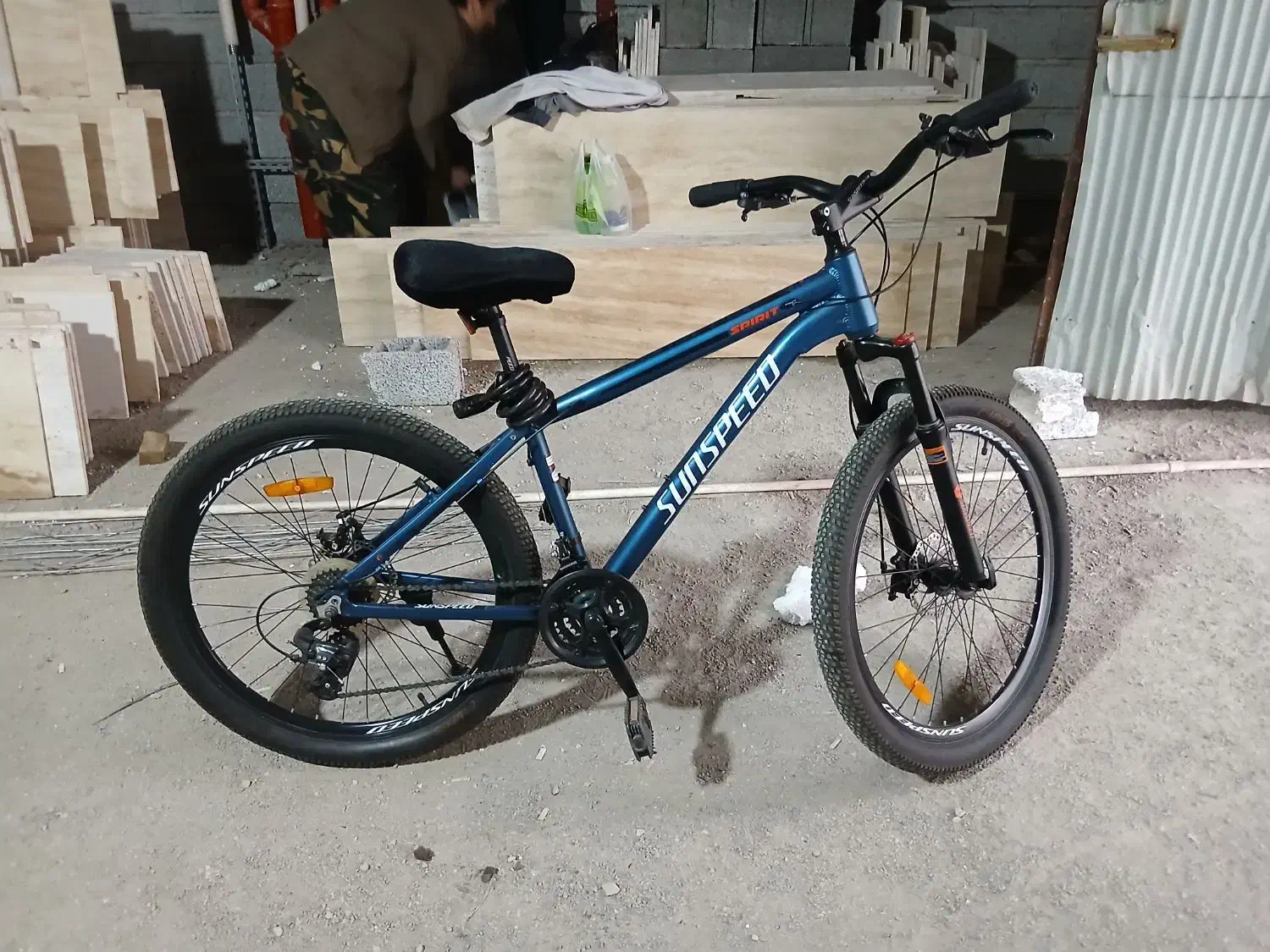 دوچرخه سان اسپیت رنگ آبی نفتی|دوچرخه، اسکیت، اسکوتر|لاهیجان, انقلاب|دیوار