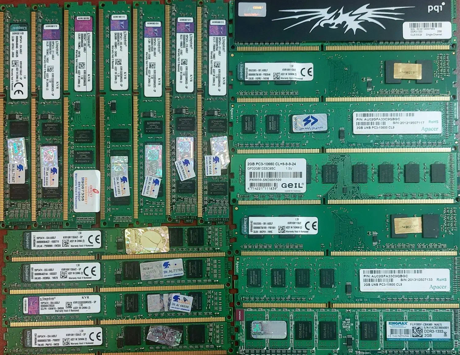رم ۲ گیگ ddr3|قطعات و لوازم جانبی رایانه|تهران, توحید|دیوار