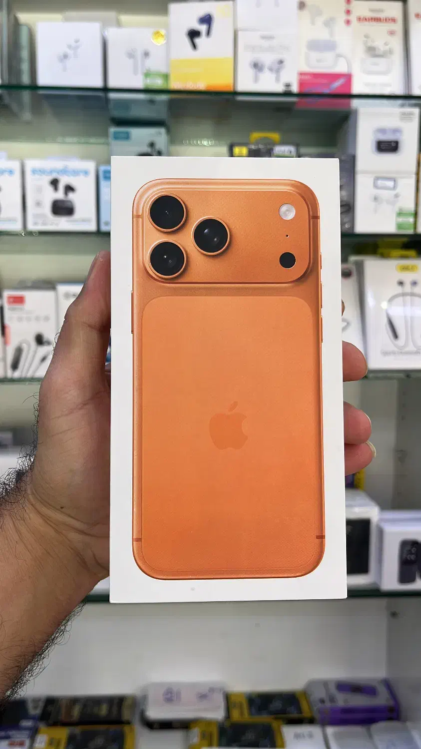 ایفون ۱۷پرومکس Zaa نارنجی|موبایل|قشم, |دیوار