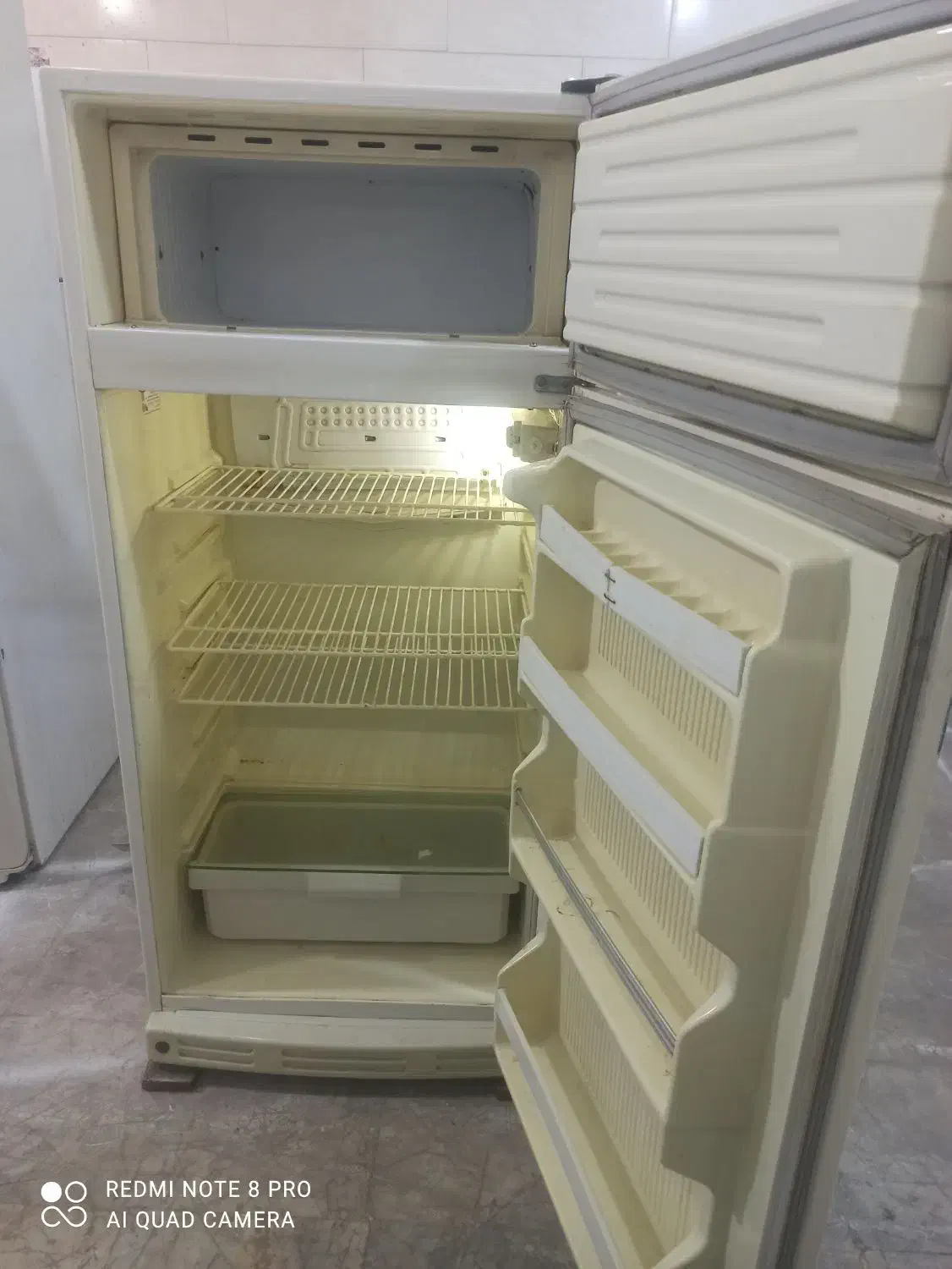 یخچال فریزر جنرال استیل بشرط سالم با ضمانت|یخچال و فریزر|تهران, تهرانسر شمالی|دیوار