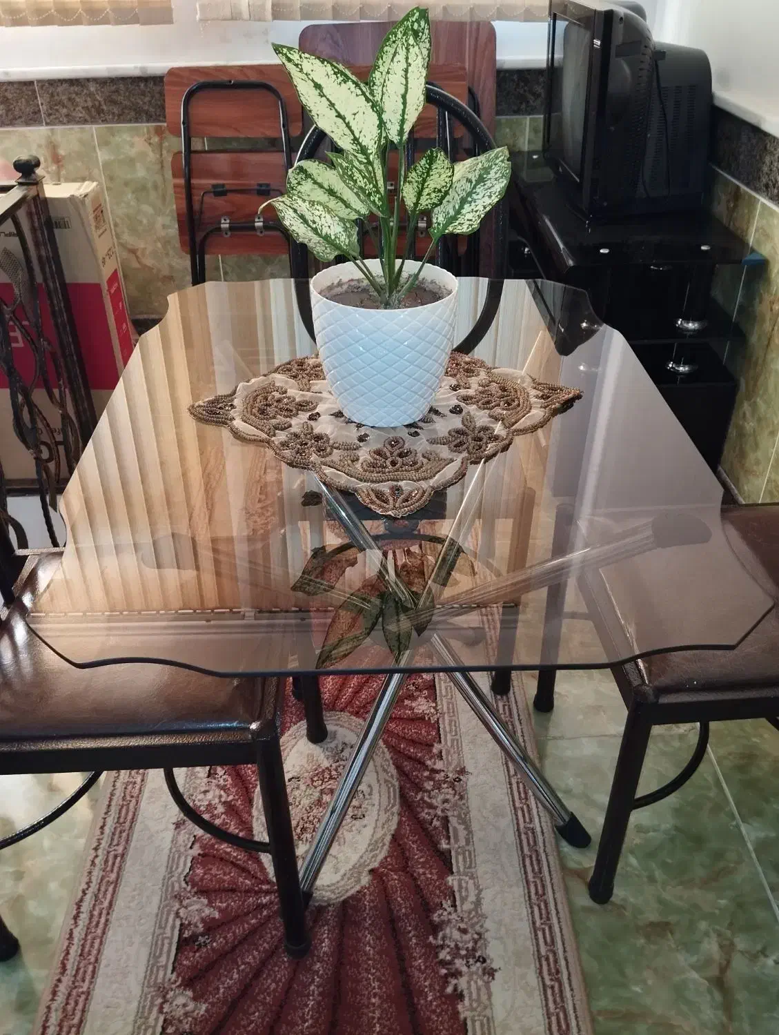 میز غذاخوری وصندلی|میز و صندلی غذاخوری|سلماس, |دیوار