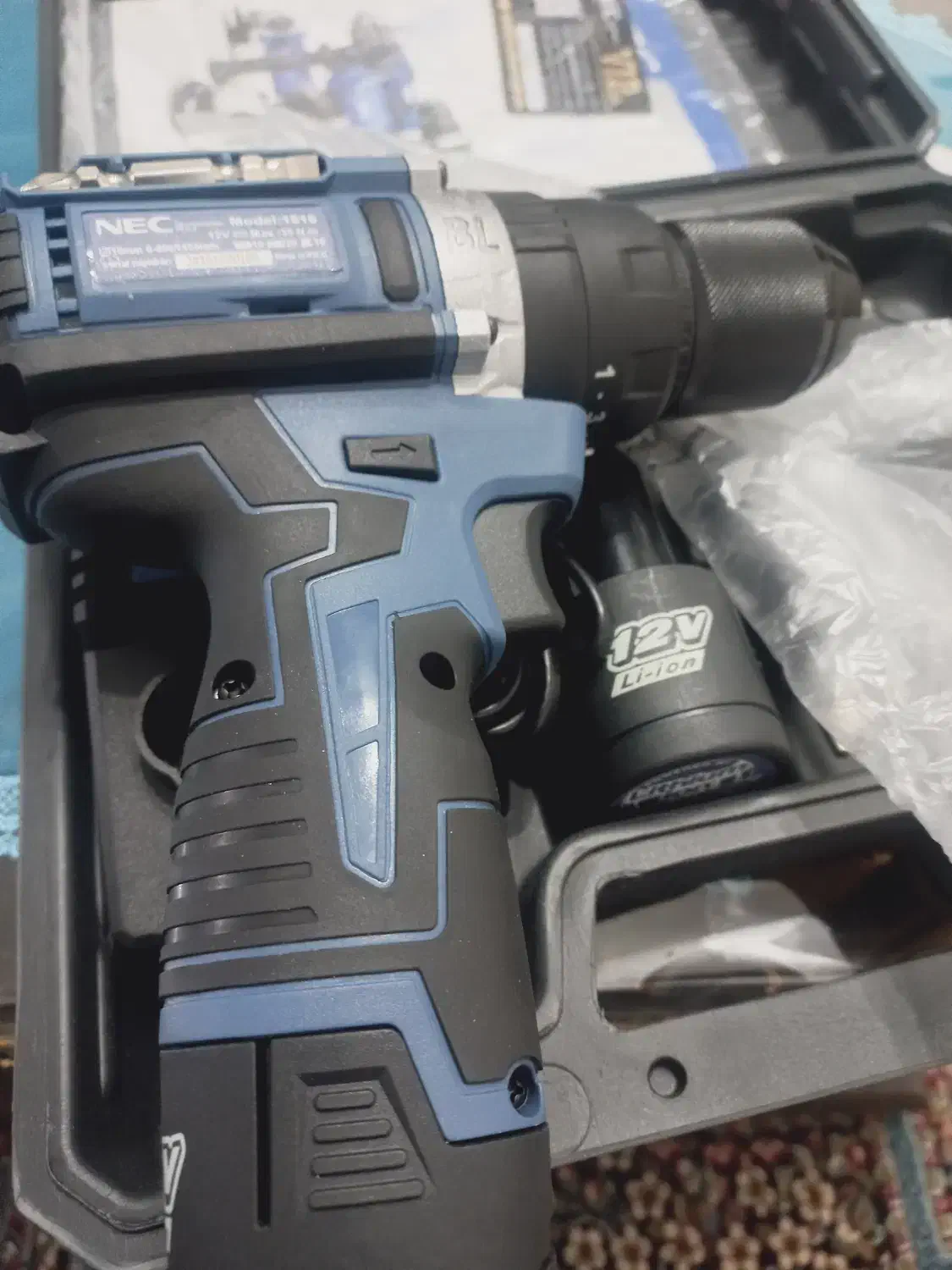 فروش دریل شارژی نو مارک NEC|ابزارآلات|بافق, |دیوار