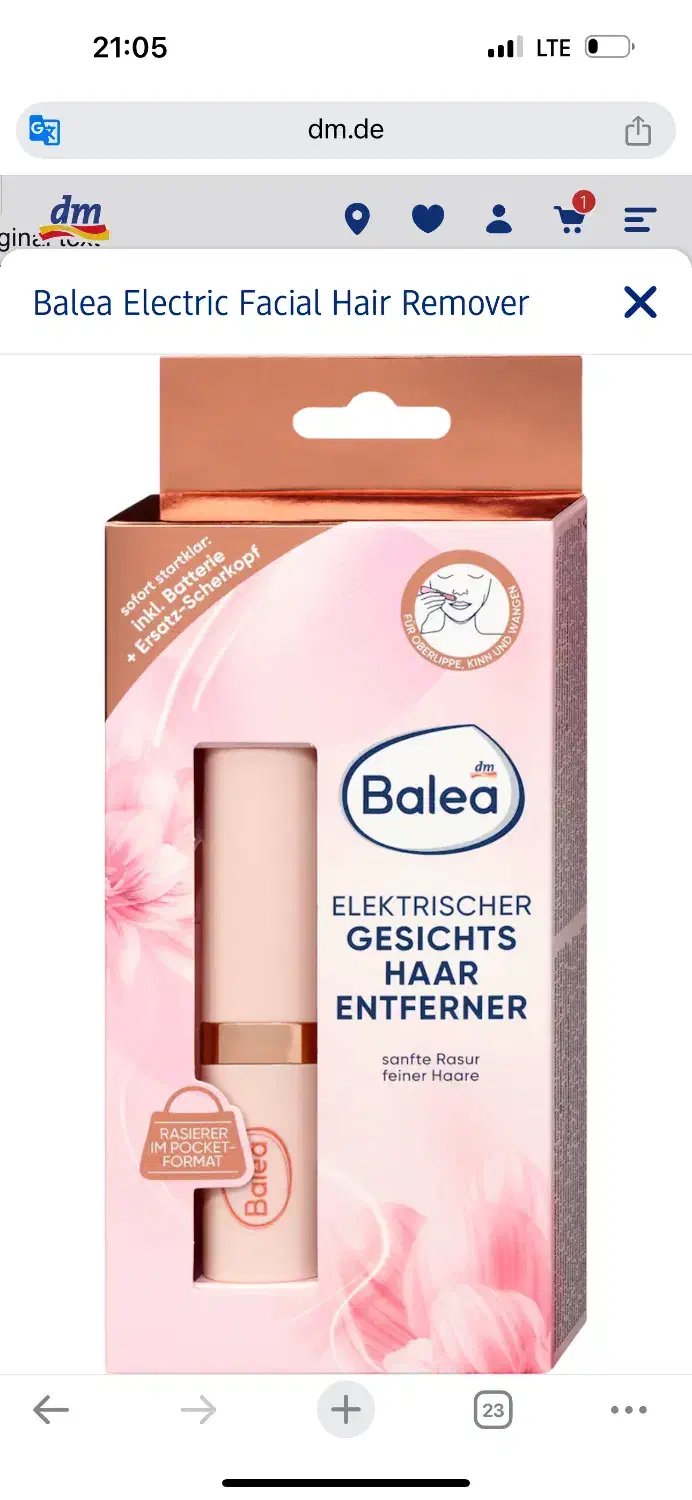 موزر صورت زنانه المانی|آرایشی، بهداشتی، درمانی|امامزاده عبدالله, |دیوار