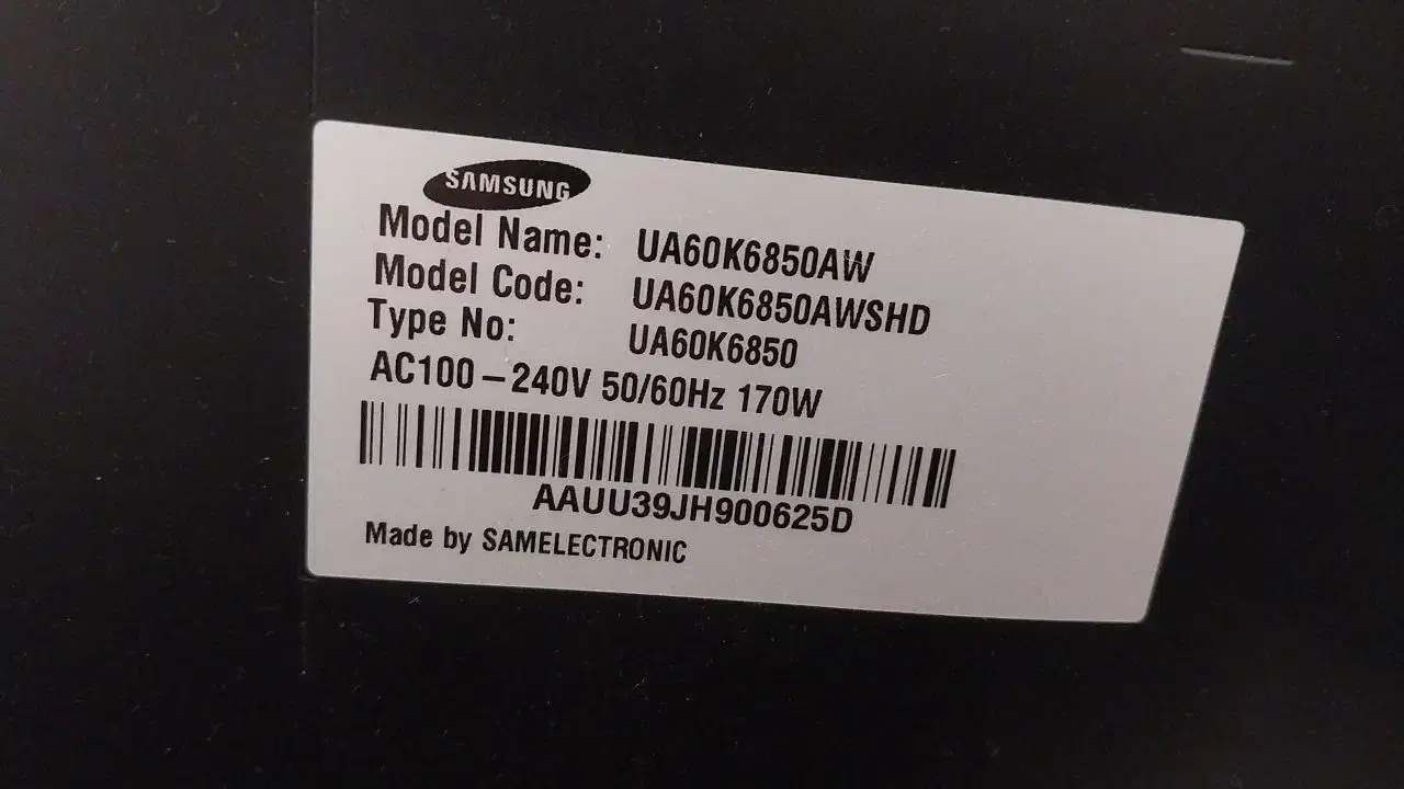 ال ای دی ۶۰ اینچ سامسونگ|تلویزیون و پروژکتور|رشت, حمیدیان|دیوار