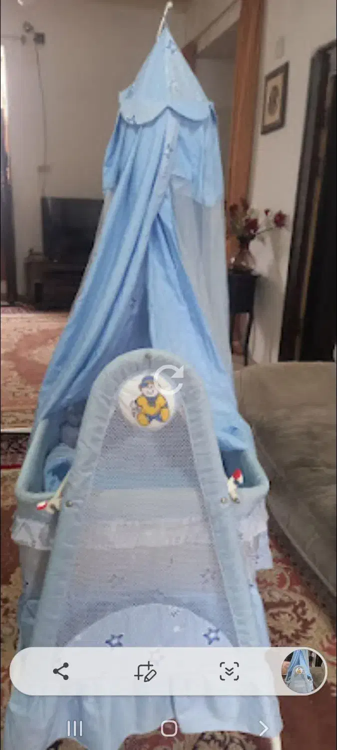 گهواره کالسکه روروک|اسباب و اثاث بچه|کرمانشاه, |دیوار