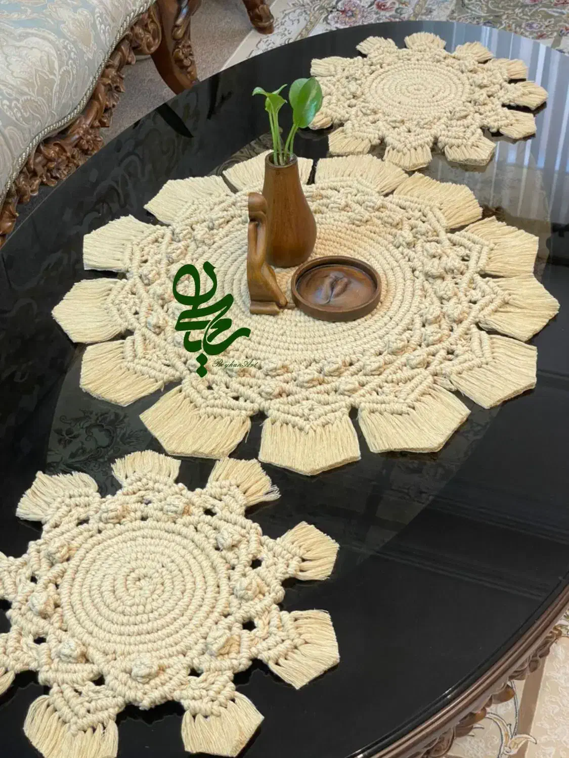 خاصترین مکرومهبافی ها برای دکور خانهی شما|صنایع دستی و سایر لوازم تزئینی|قم, شهرک شهرداری|دیوار