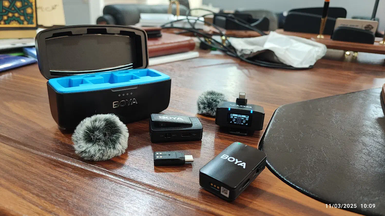 میکروفون یقهای بیسیم BOYA BY-XM6-S2 نسخه Type-C)|صوتی و تصویری|اصفهان, تخت فولاد|دیوار