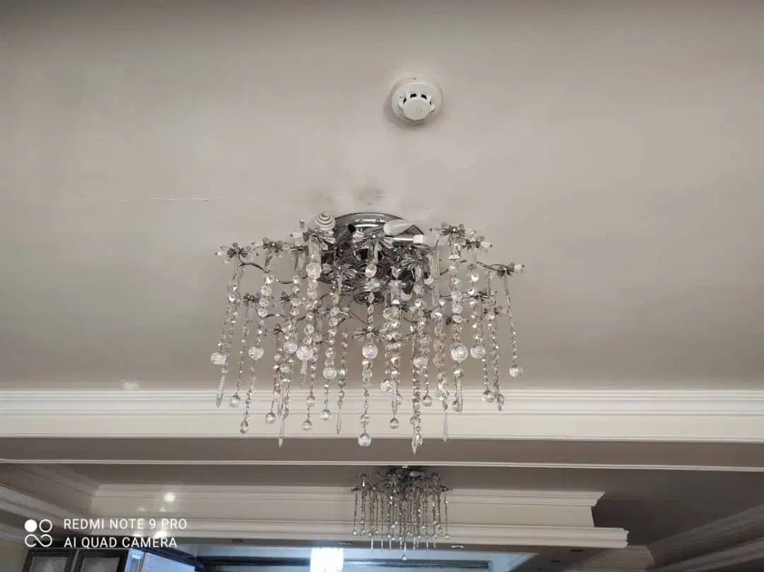 لوستر کریستالی|لوستر و چراغ آویز|ارومیه, |دیوار