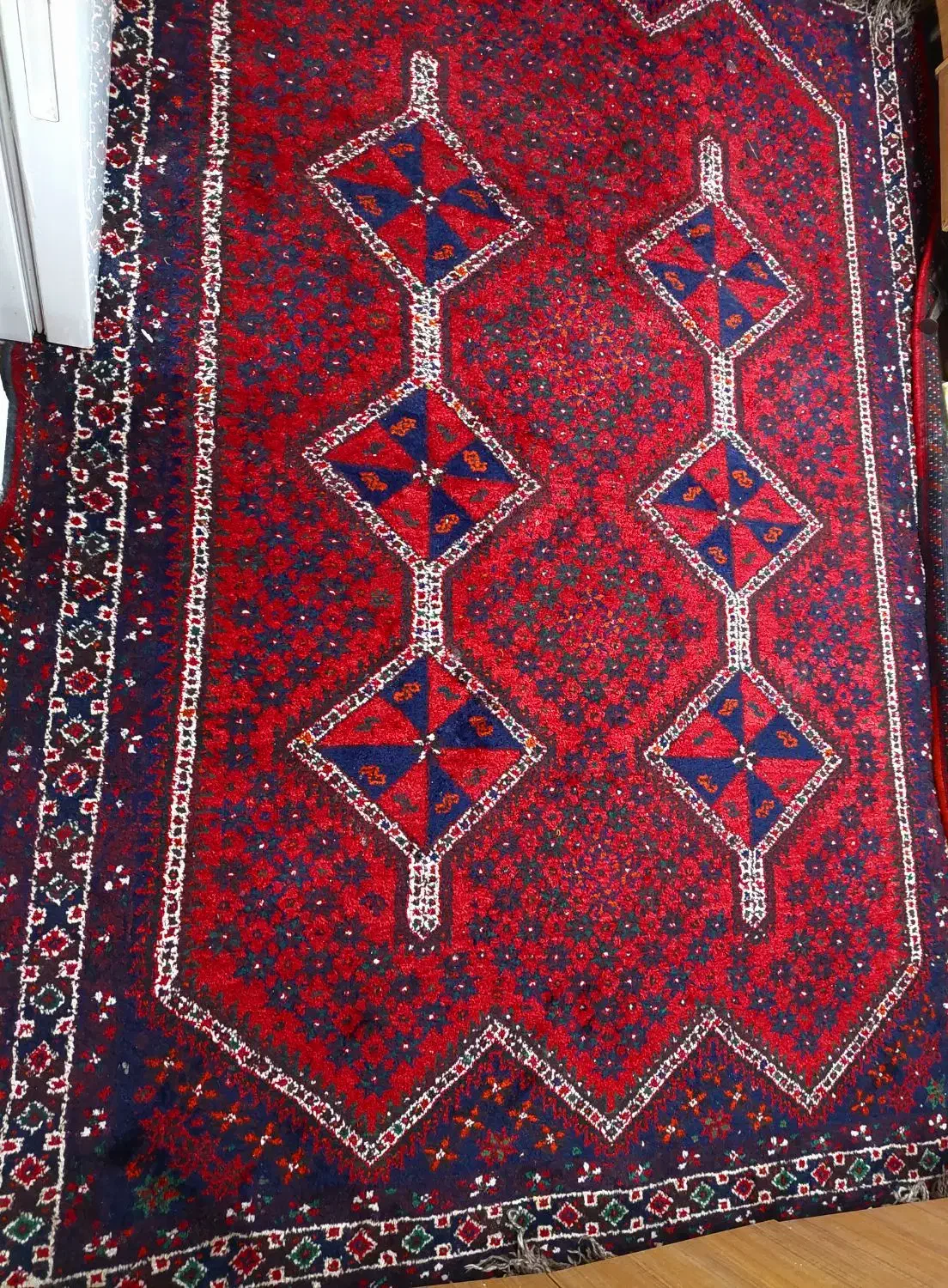 فرش دستباف|فرش|شیراز, زرهی|دیوار