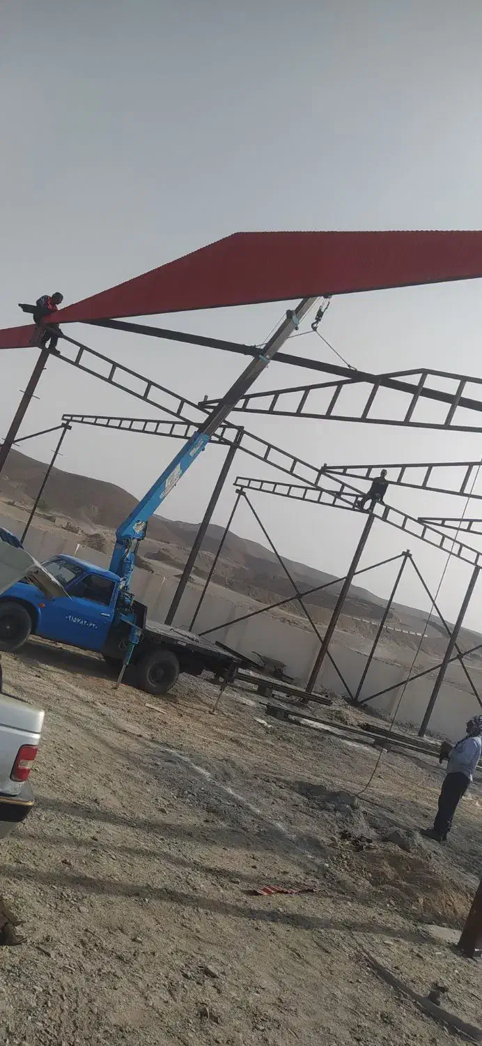 خدمات جرثقیل ظرفیت ۲  تن ارتفاع  ۱۱ متر  دارای سبد|خدمات حمل و نقل|ایرانشهر, |دیوار