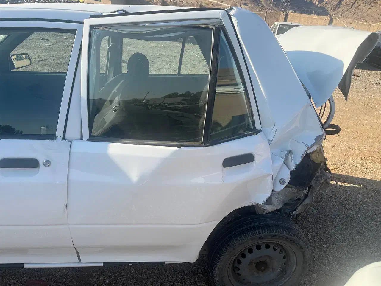 پراید تصادفی ۹۸|خودرو سواری و وانت|خرم‌آباد, |دیوار