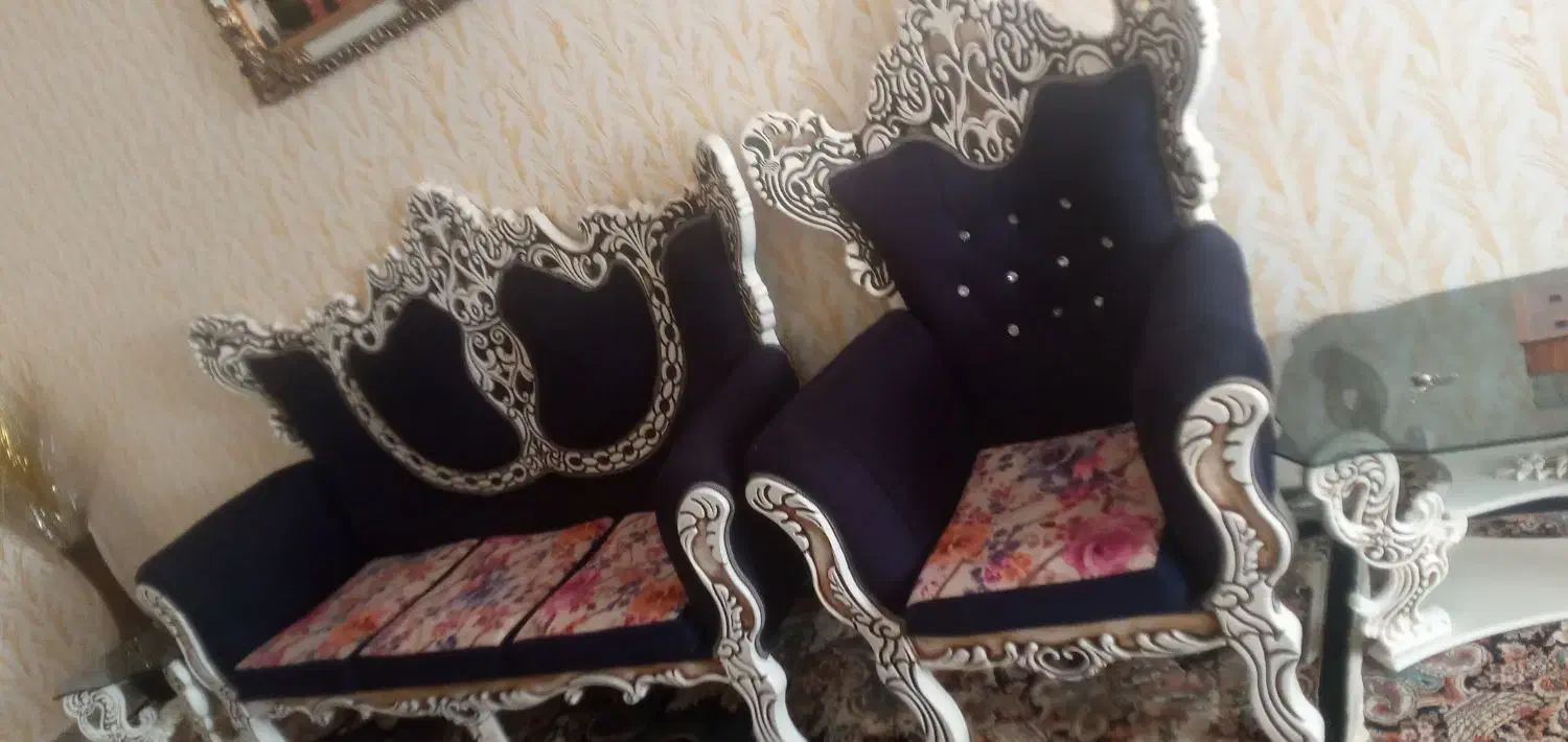 مبلمان هفت نفره|مبلمان خانگی و میز عسلی|پلدختر, |دیوار