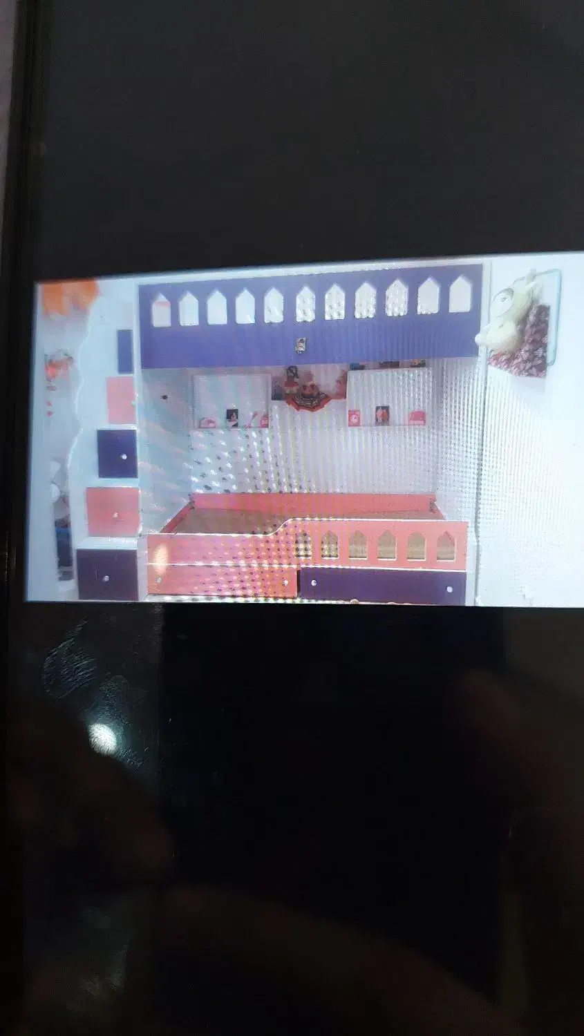 تخت دوطبقه کشودار بزرگ|تخت و سرویس خواب|رشت, کوی مهر|دیوار