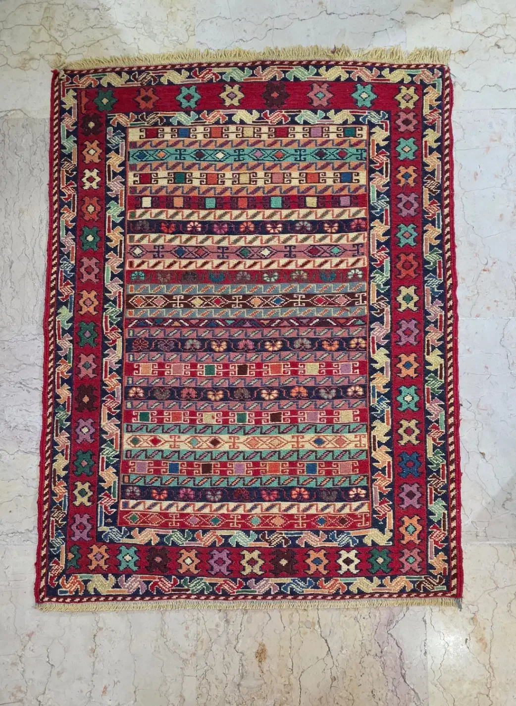 گلیم پشمی دستباف|گلیم، جاجیم، گبه|تهران, دانشگاه شریف|دیوار