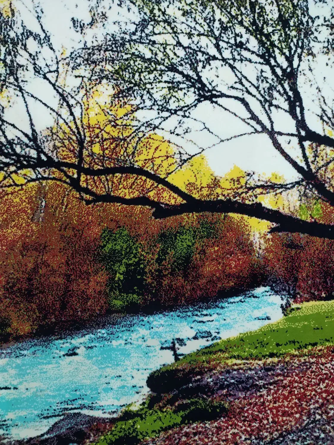 تابلو فرش و تابلو ایت الکرسی|تابلو فرش|رشت, یخسازی|دیوار