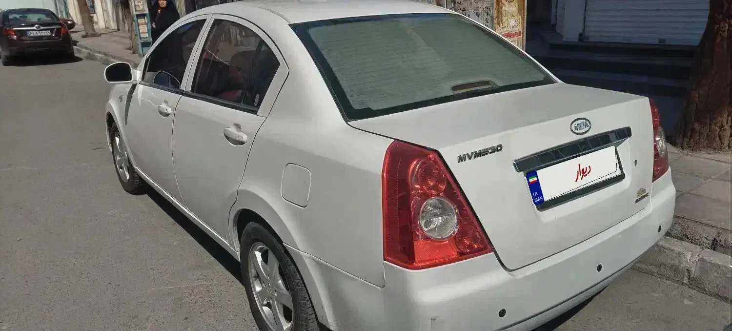 ام وی ام 530 آخرین مدل 1395 سفید فول کار فقط 140|خودرو سواری و وانت|قائم‌شهر, |دیوار