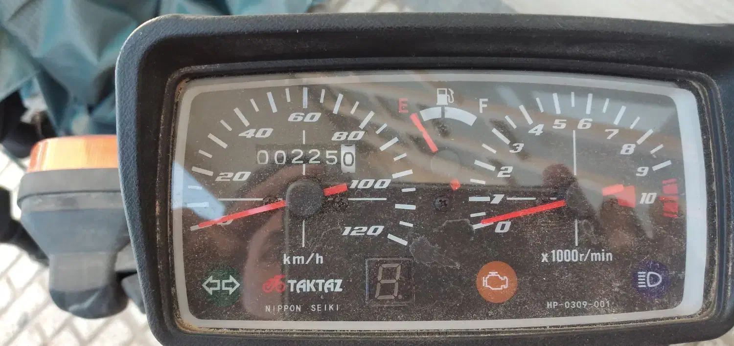 موتور هندا تکتاز مدل ۱۴۰۳ ۲۲۵ کارکرد بسیار تمیز|موتورسیکلت|تربتحیدریه, سیلوی گندم|دیوار