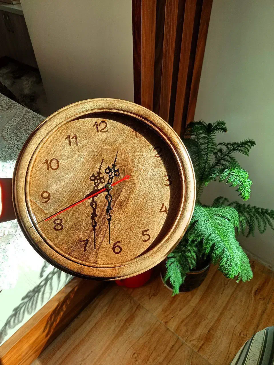 ساعت چوبی|ساعت دیواری و تزئینی|اردبیل, |دیوار