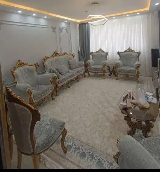 مبلمان ۹ نفره|مبلمان خانگی و میز عسلی|گلبهار, شهر جدید گلبهار|دیوار