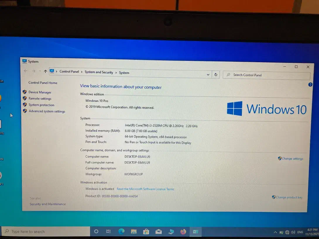 لپ تاب لنوو think pad|رایانه همراه|تبریز, |دیوار