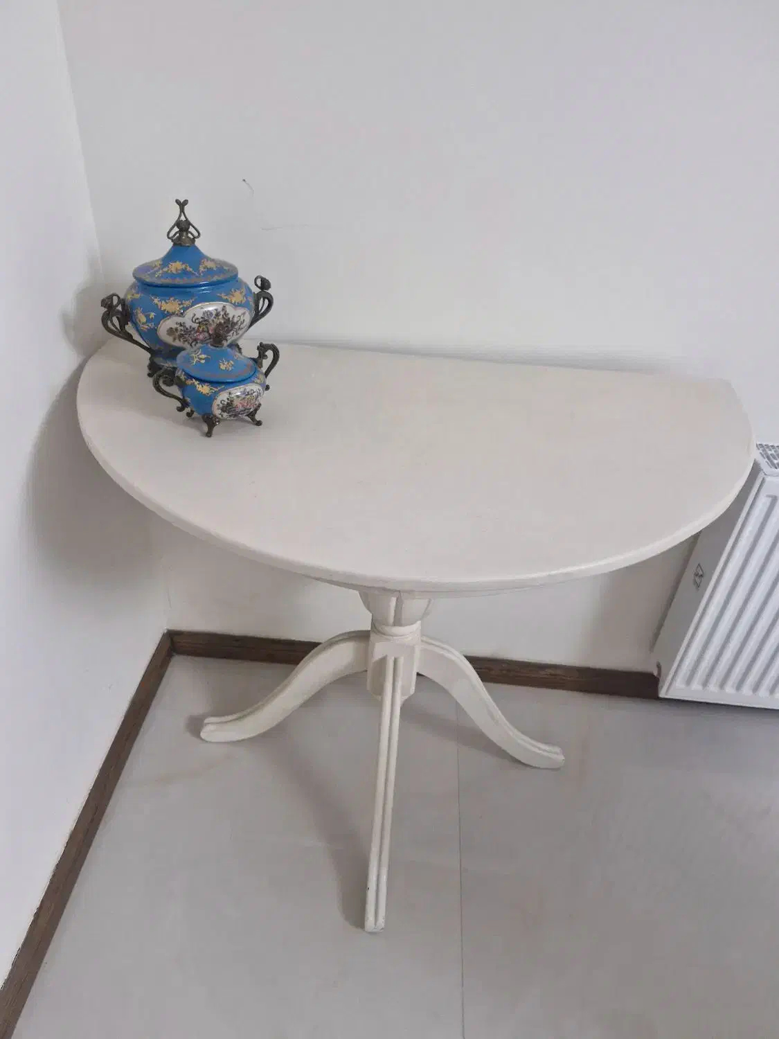 میز چوب نیم دایره|میز و صندلی غذاخوری|مشهد, الهیه|دیوار