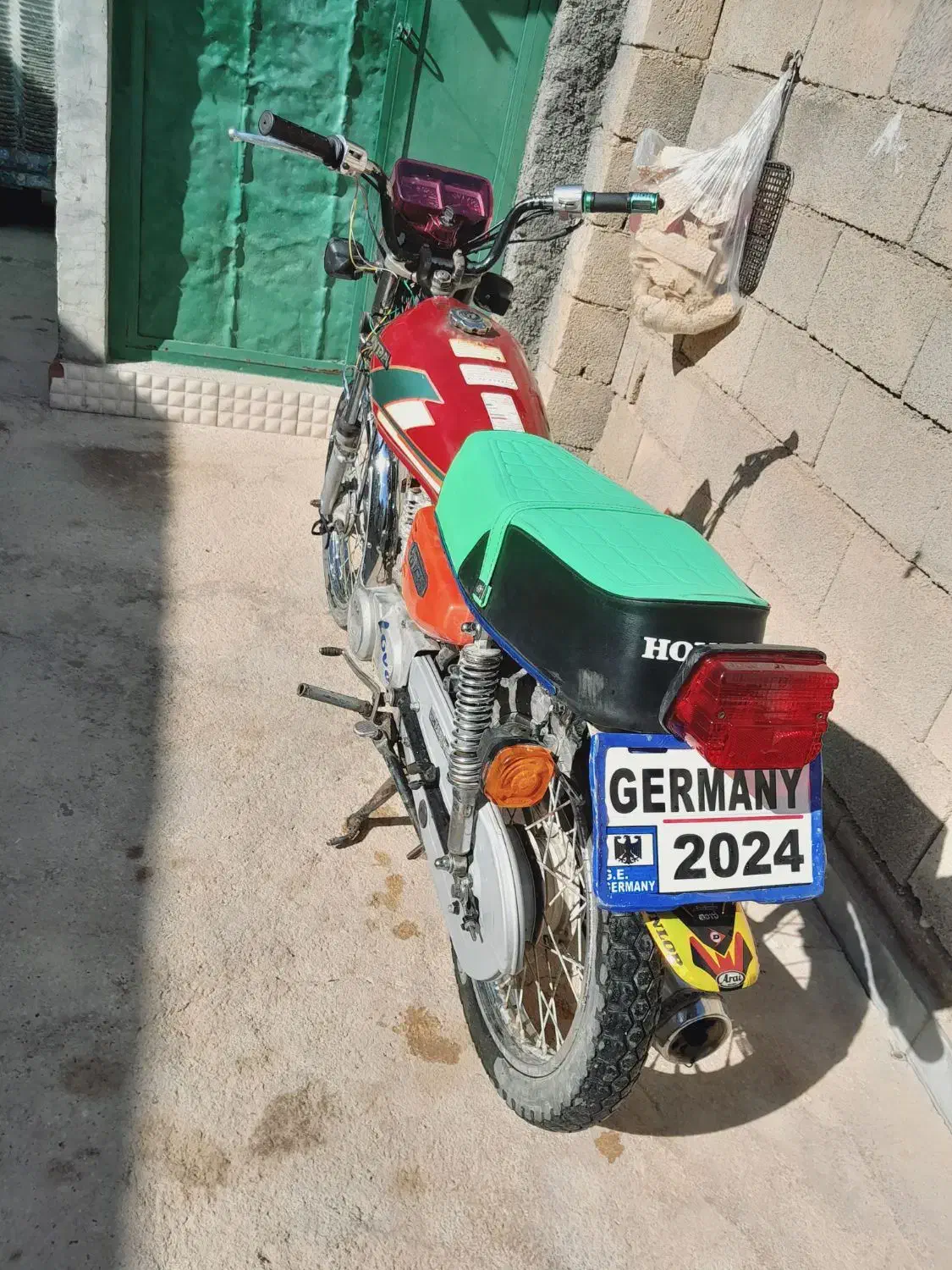 موتور مزایده|موتورسیکلت|کوهدشت, |دیوار