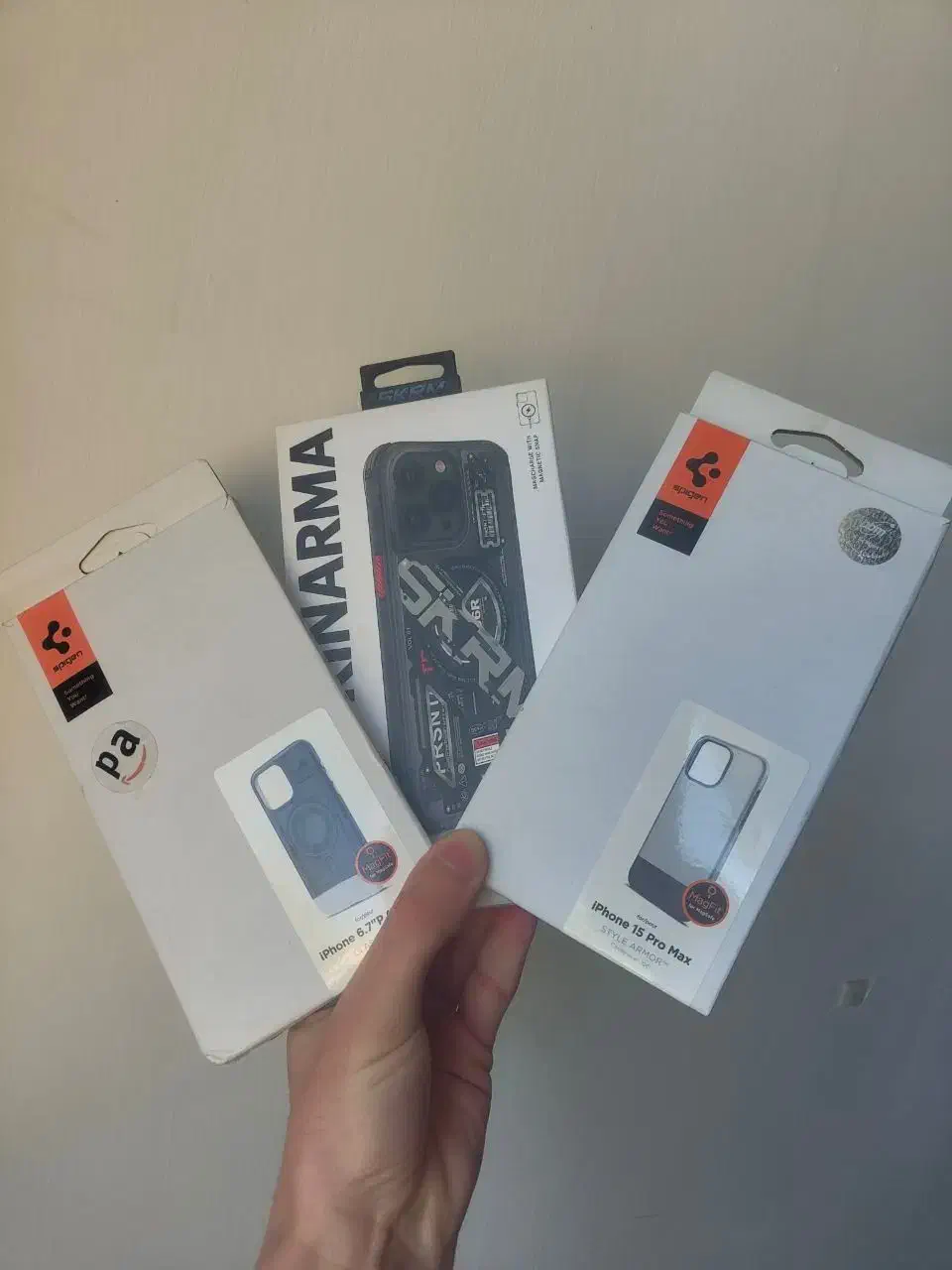 قاب سه عددی آیفون ۱۵ پرومکس|لوازم جانبی موبایل و تبلت|سرخه حصار, |دیوار