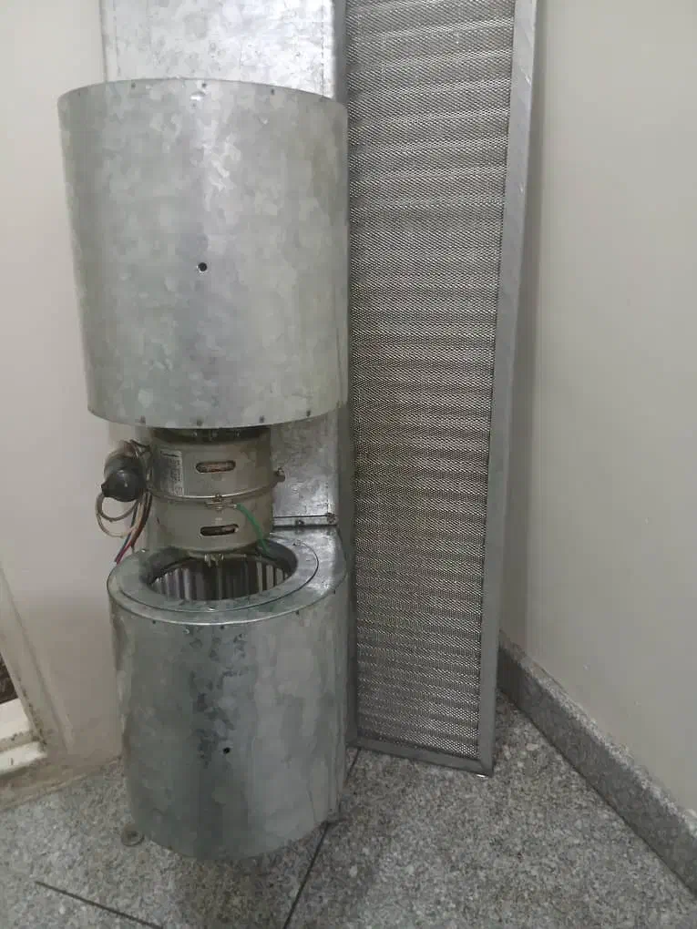 موتور دو پروانه فن گوئل سقفی|کولر گازی و فن‌کوئل|باقرشهر, |دیوار