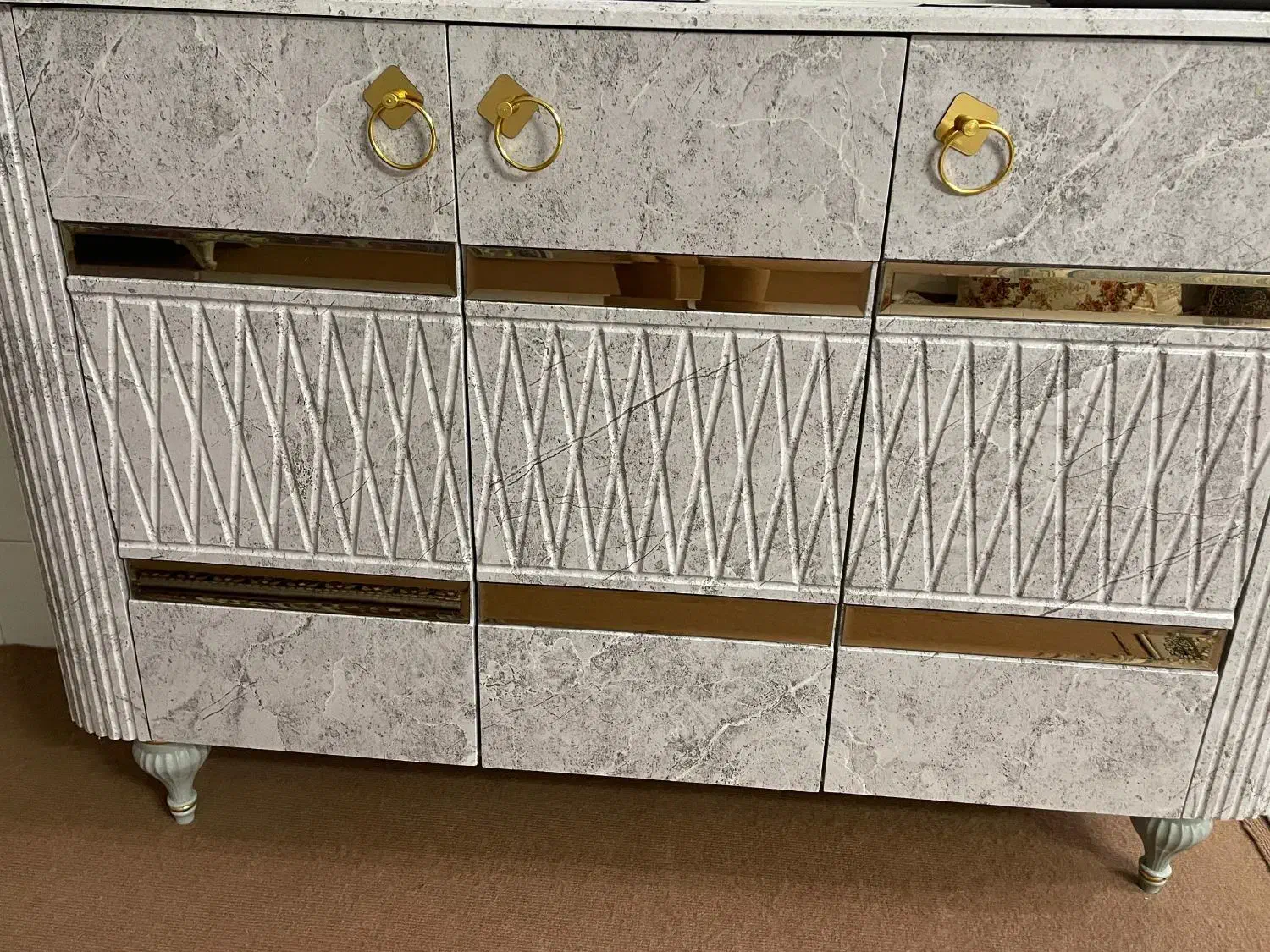 اینه کنسول و جاکفشی میز تلویزیون|میز تلویزیون|یزد, |دیوار