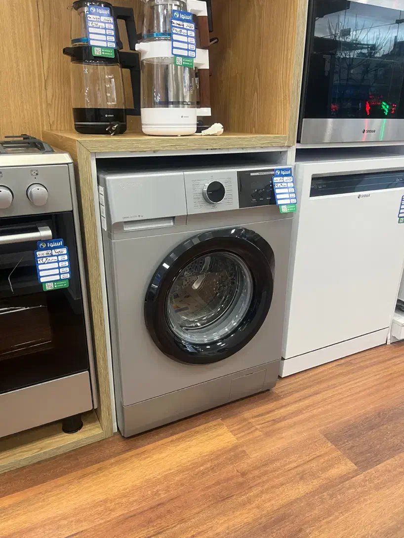 لباسشویی ۸ کیلویی اسنوا شرایط فوق العاده|ماشین لباسشویی و خشککن لباس|کرمان, |دیوار
