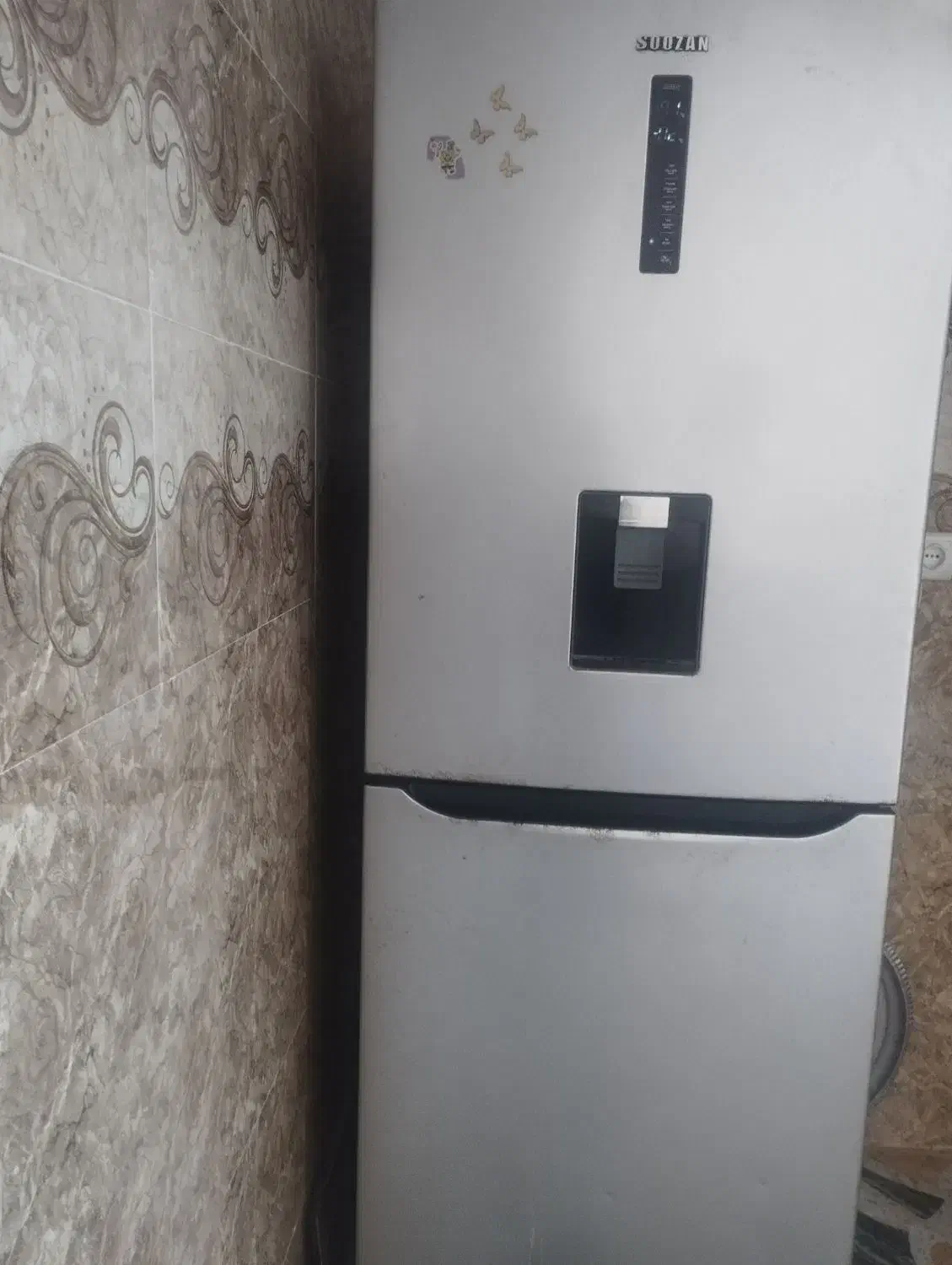 یخچال|یخچال و فریزر|شمیل, |دیوار