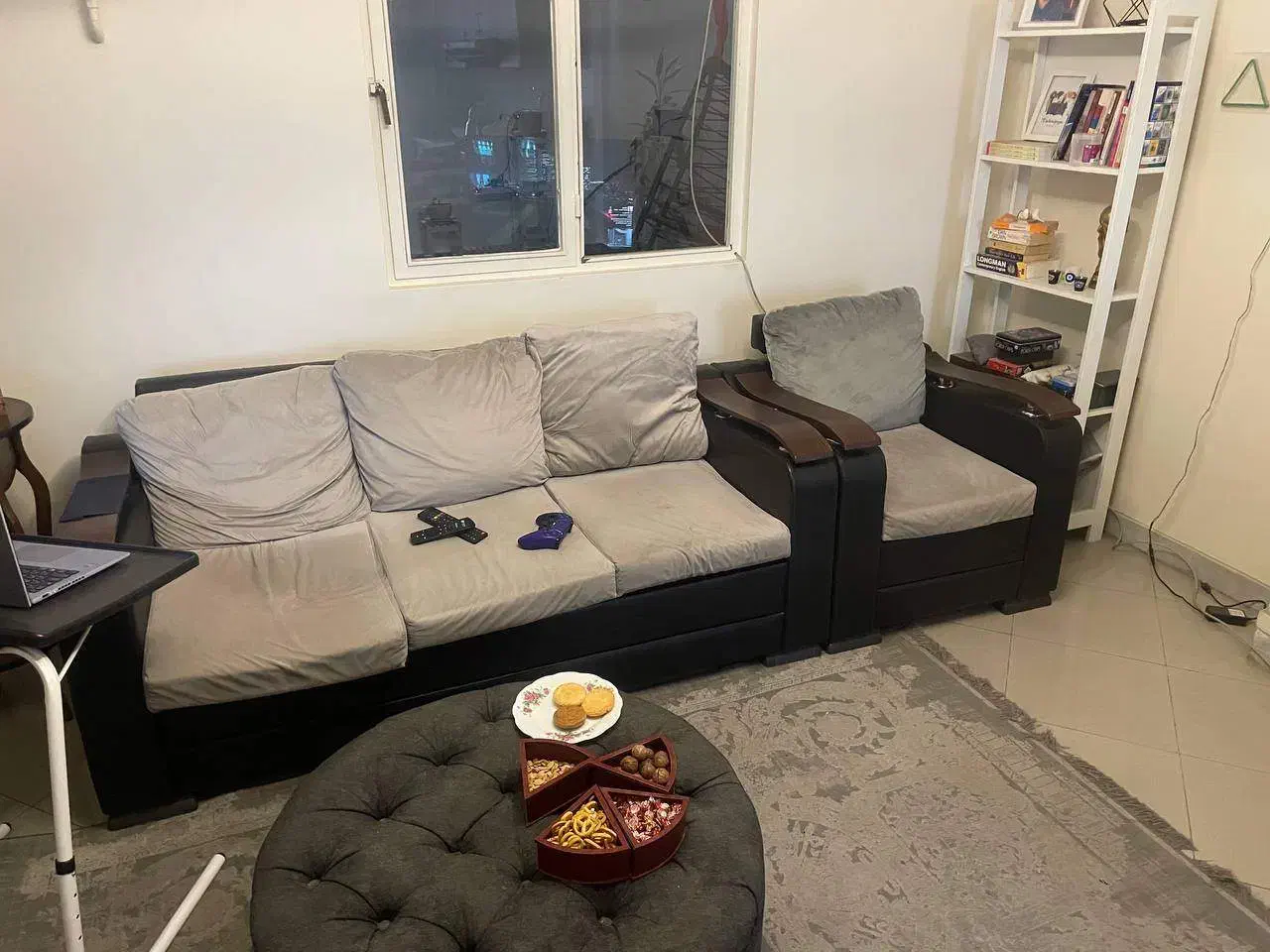 مبل چرم 8 نفره|مبلمان خانگی و میز عسلی|تهران, مرزداران|دیوار