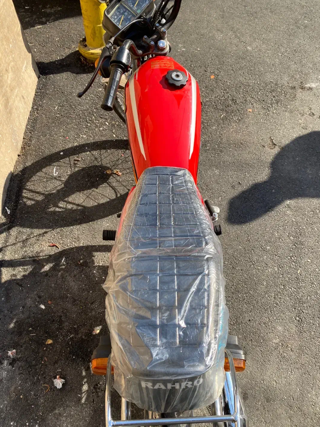 موتور رهرو 94|موتورسیکلت|ری, شهادت|دیوار