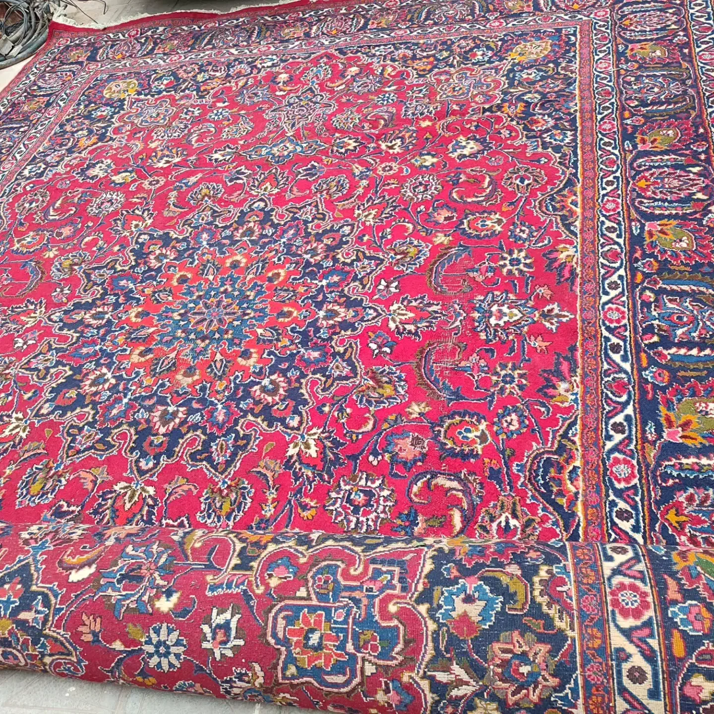 دو عدد قالی دستباف|فرش|کرمان, |دیوار