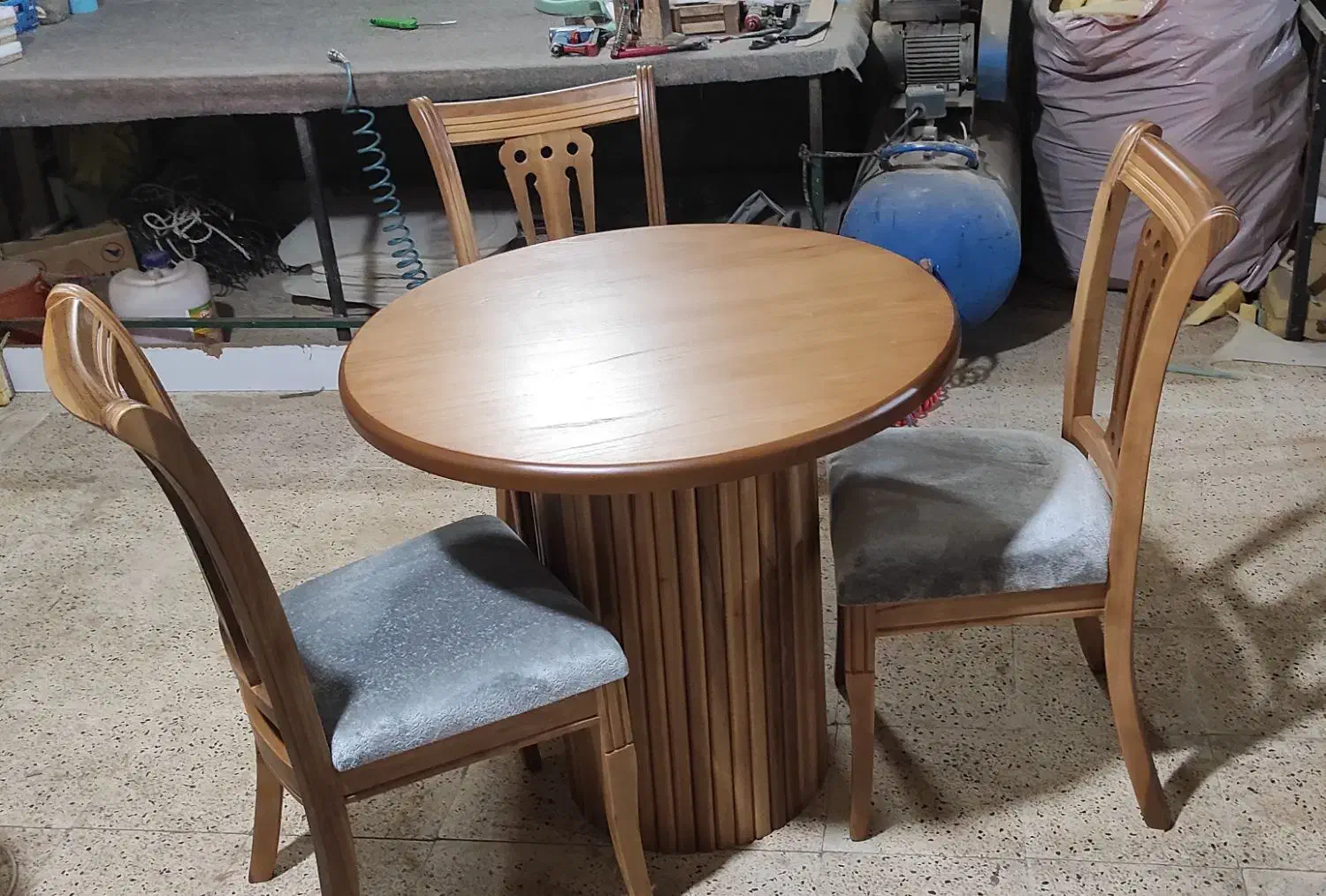 مدل سلین 3 نفره|میز و صندلی غذاخوری|تبریز, |دیوار