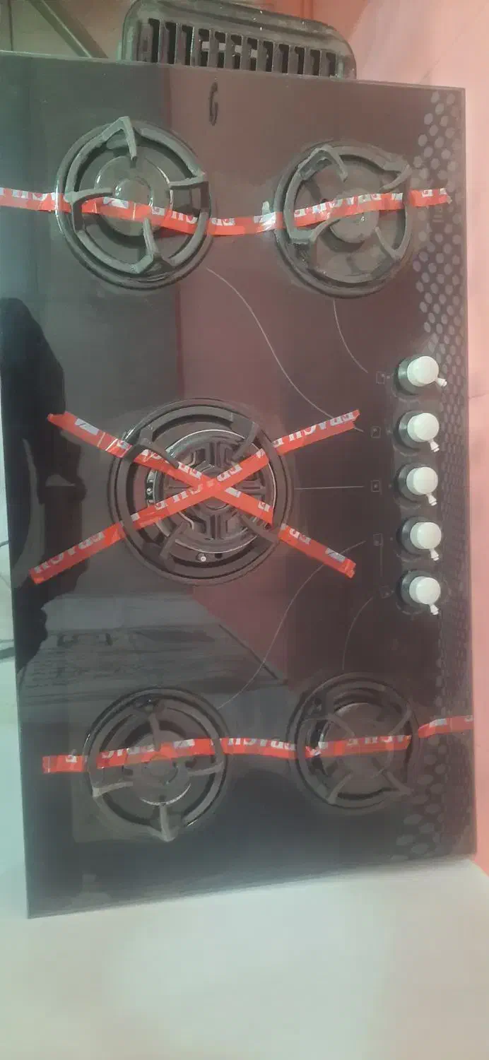 اجاق گاز صفحه ای شیشه ای|اجاق گاز و لوازم برقی پخت‌وپز|قیدار, |دیوار