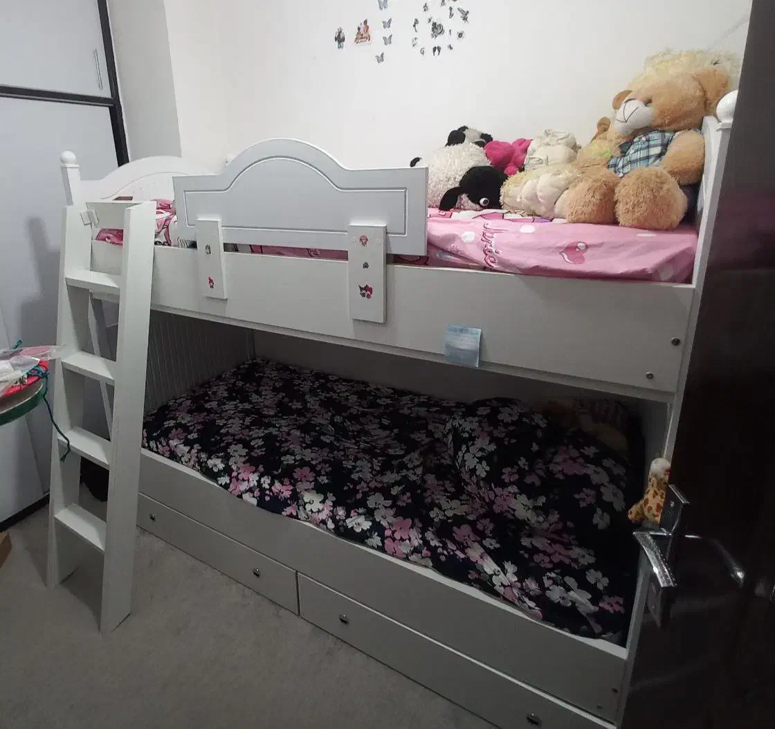 تخت خواب دوطبقه|تخت و سرویس خواب|مشکیندشت, |دیوار