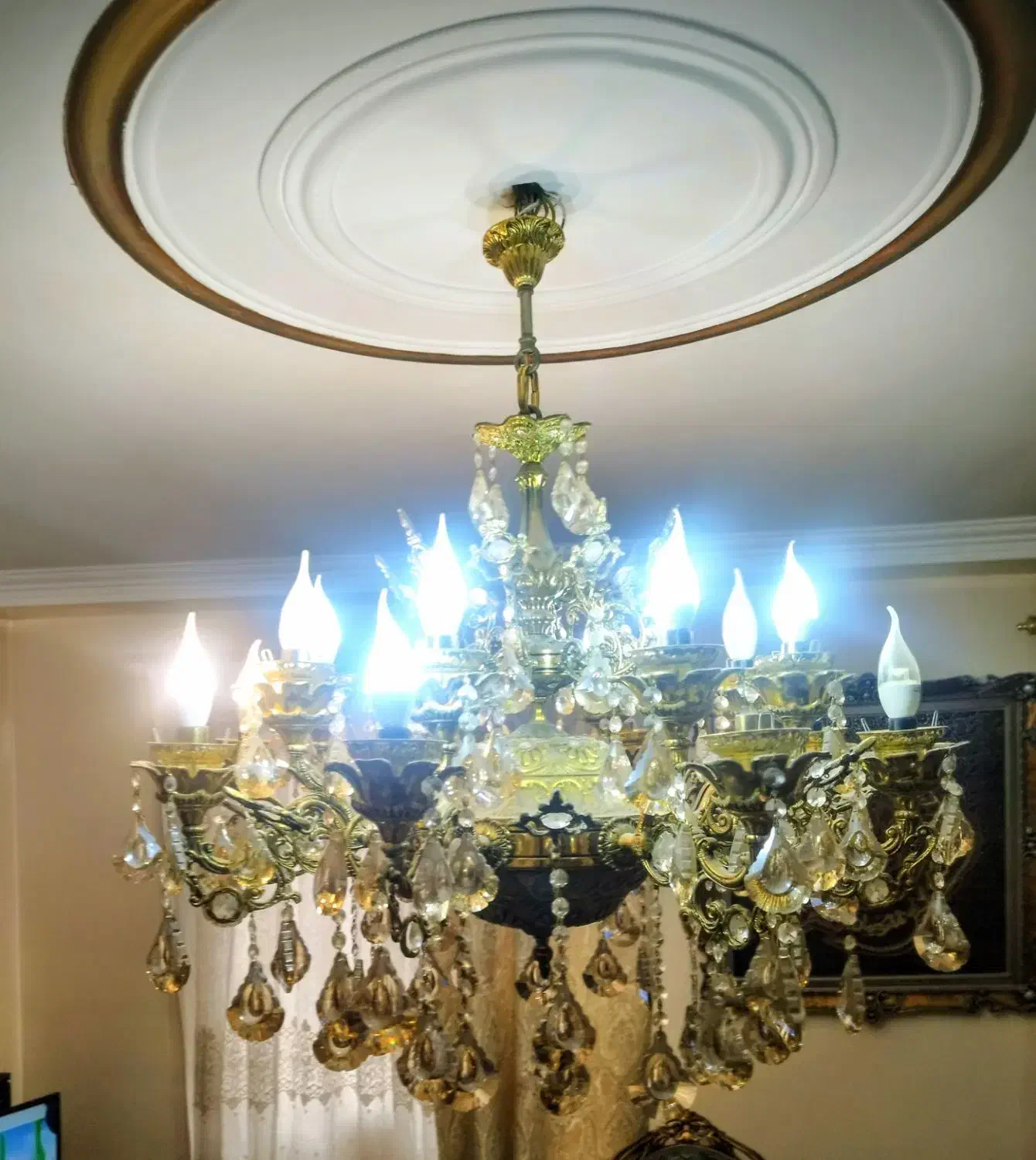 لوستر|لوستر و چراغ آویز|تهران, شهرک ولیعصر جنوبی|دیوار