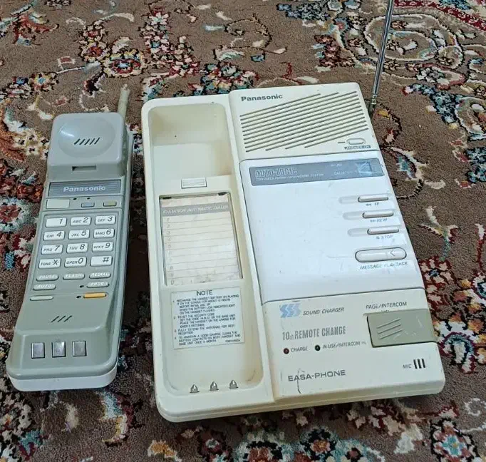 تلفن بی سیم پاناسونیک|تلفن رومیزی|قرچک, شهرک طلائیه|دیوار